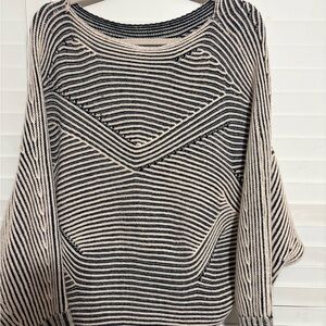 Striped Black and White Sweater